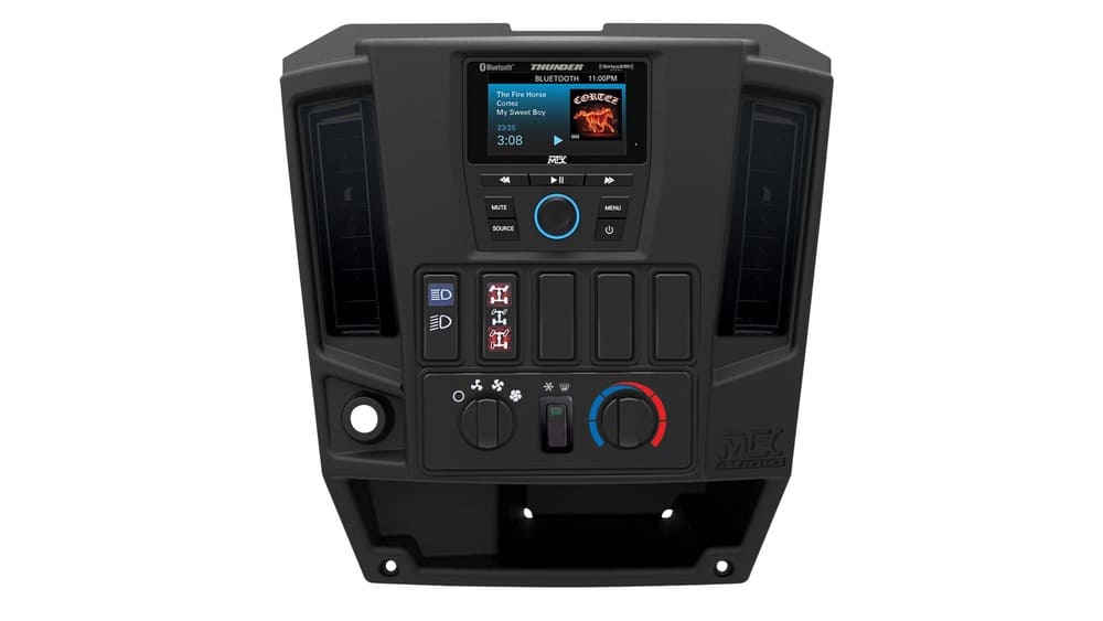 MTX Audio Polaris Ranger Audio System Four Speaker Dual Amplifier & Single Subwoofer
