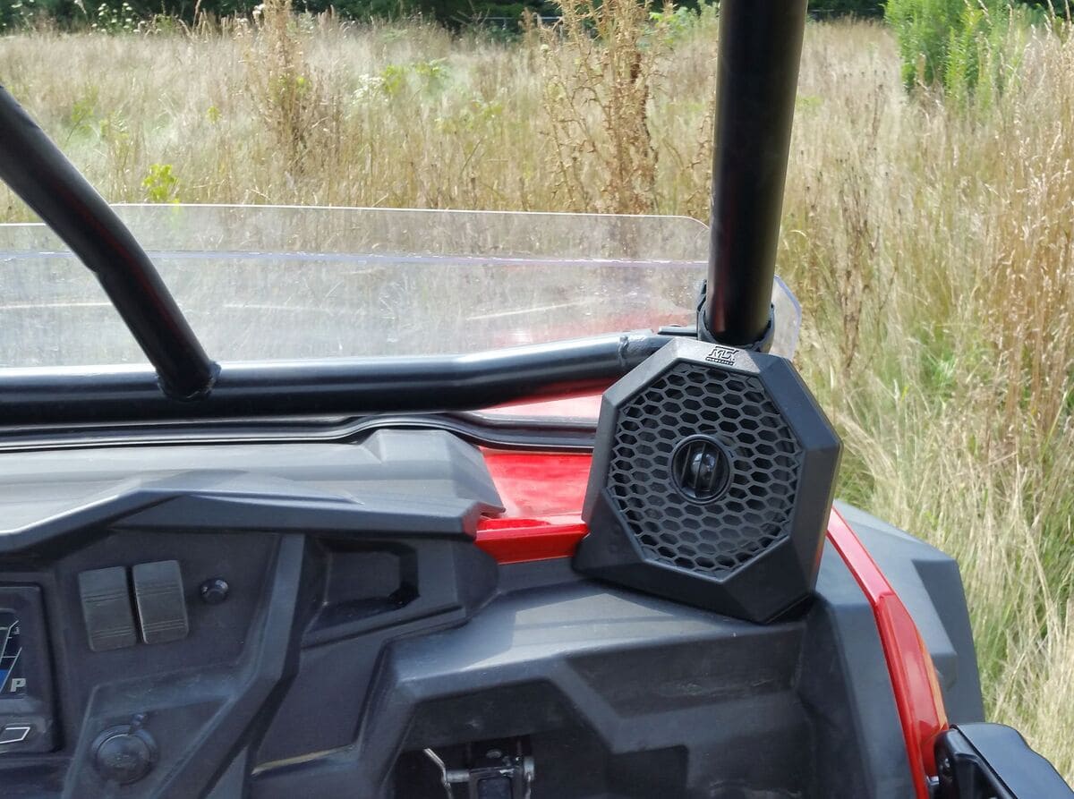 MTX Audio Polaris RZR Dash Mount All-Weather Speaker Pods