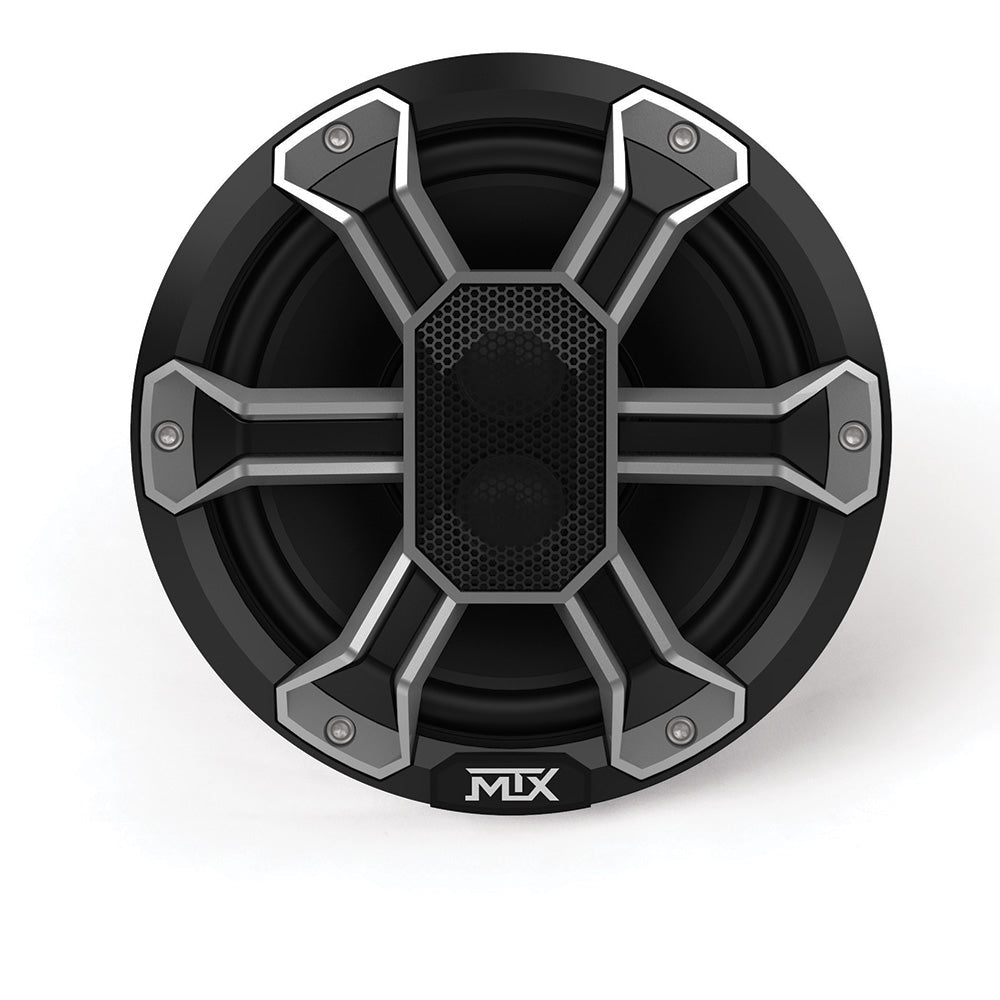 MTX Audio PS65C 6.5” 85-Watt RMS 4Ω Coaxial Speaker Pair IP-67 Rated with RGB Lighting and Customizable Grille