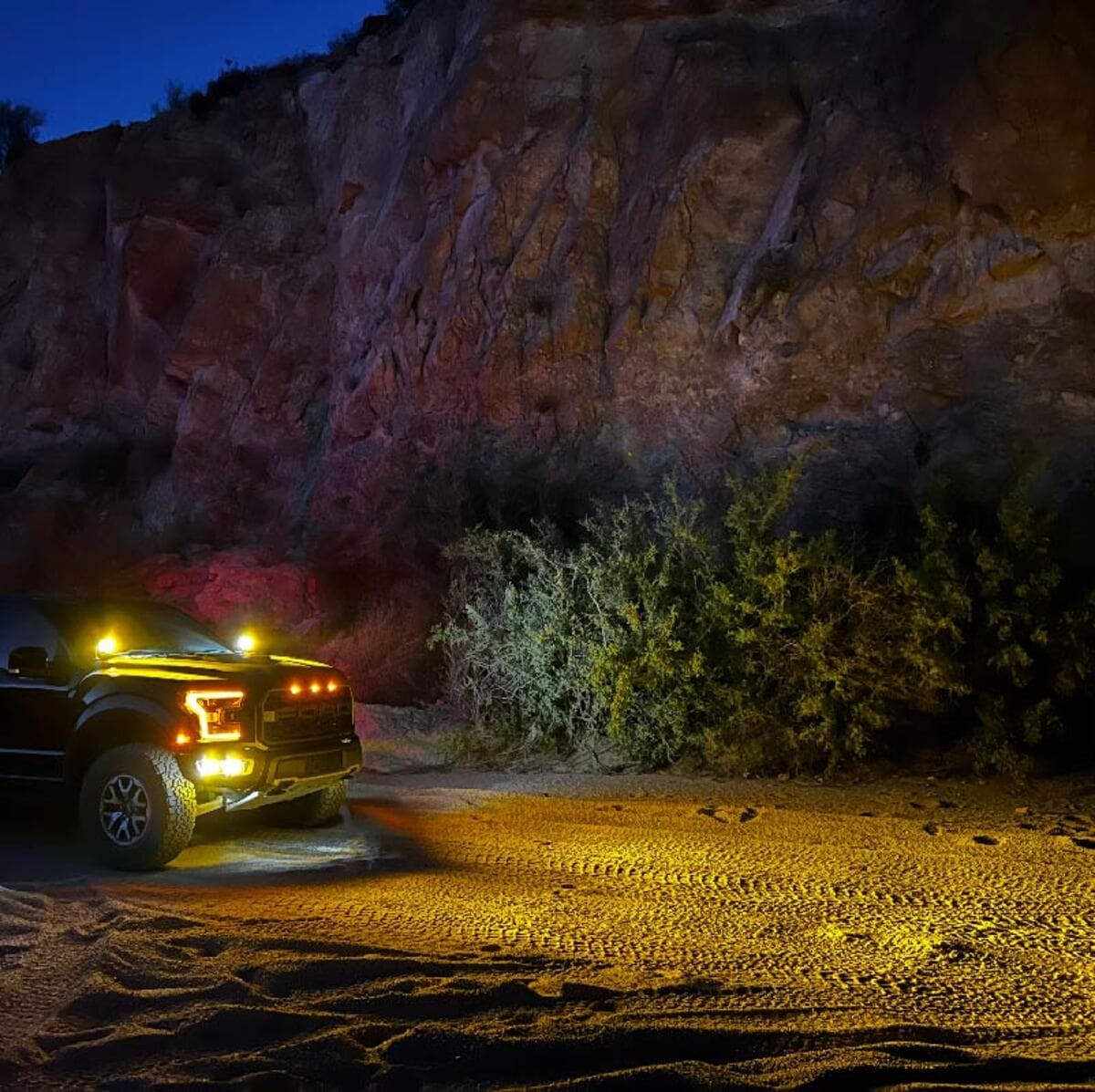 Nacho Offroad Lighting 4" Quatro Spot Flood Combo - Pair