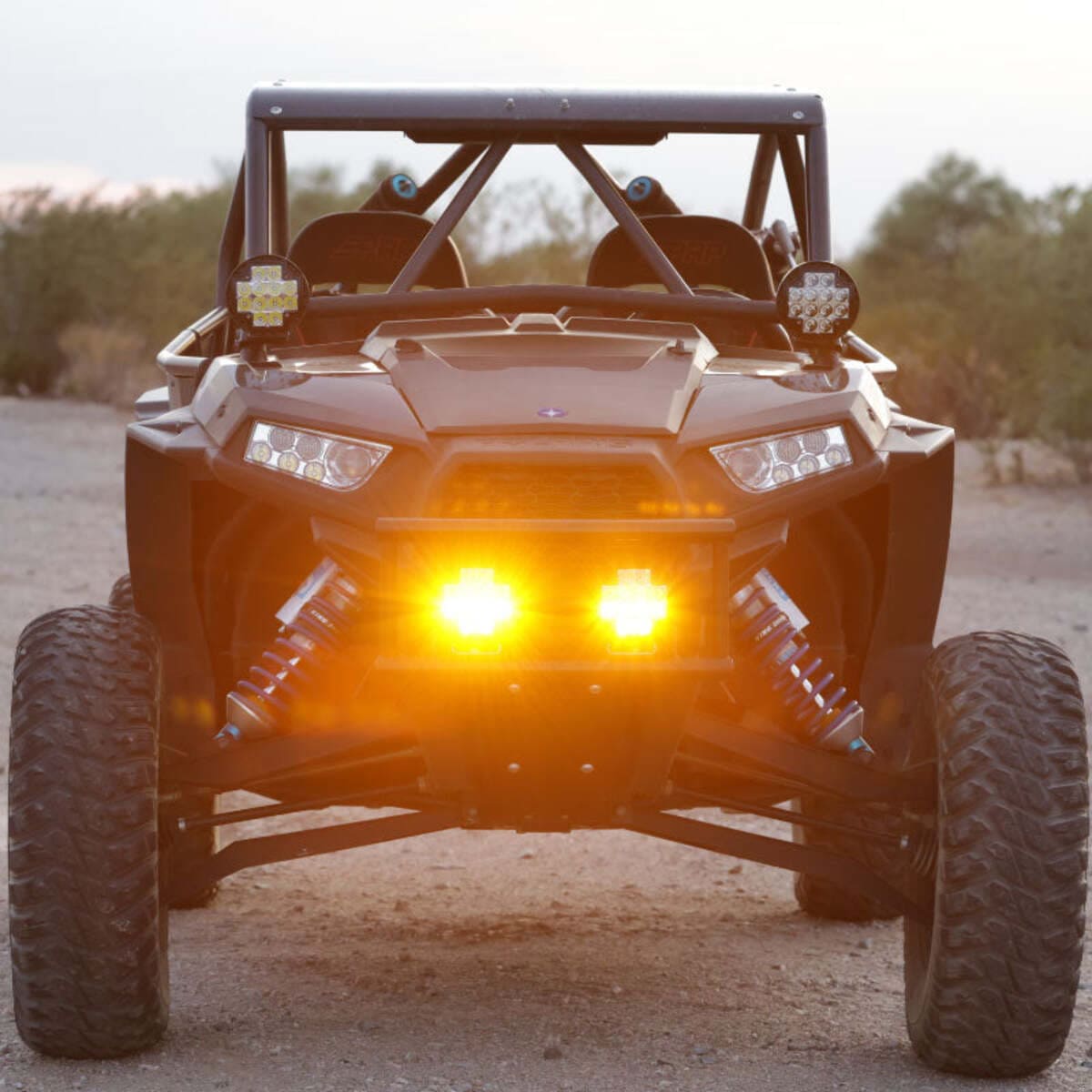 Nacho Offroad Lighting 5.75" TM5 Amber White - Pair