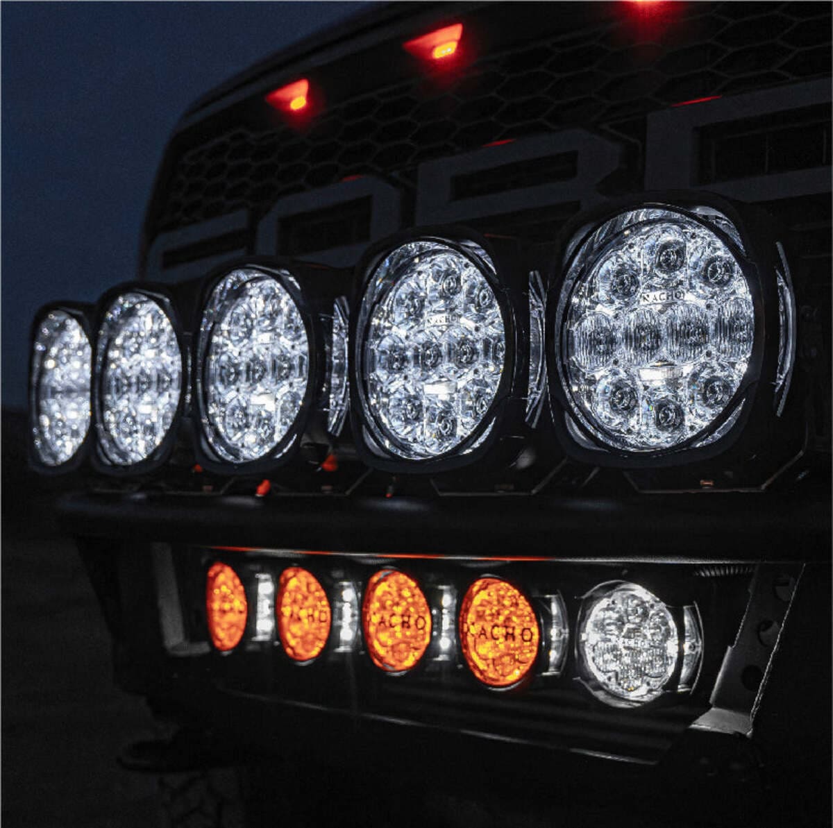 Nacho Offroad Lighting Grande Amber/White
