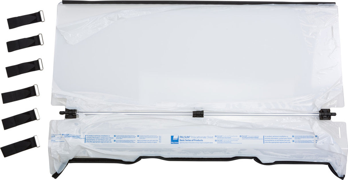 Open Trail Folding Windshield - 63-5121