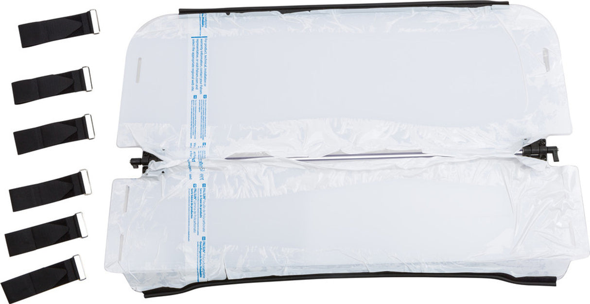 Open Trail Folding Windshield - 63-5123