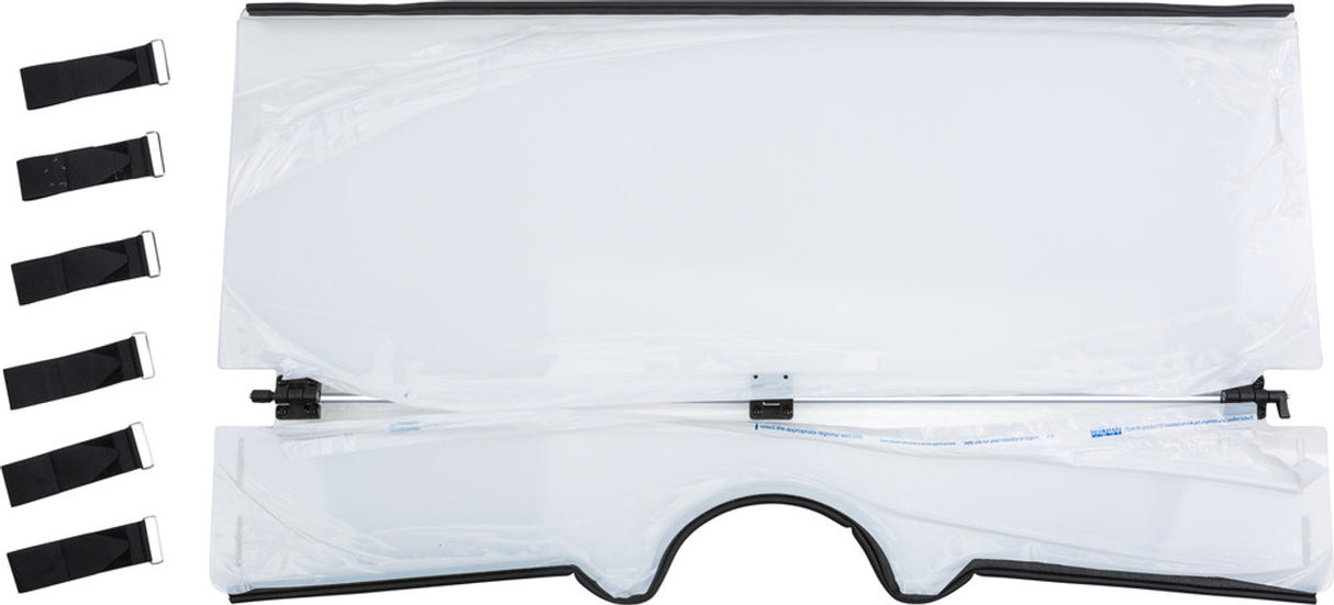 Open Trail Folding Windshield - 63-5123
