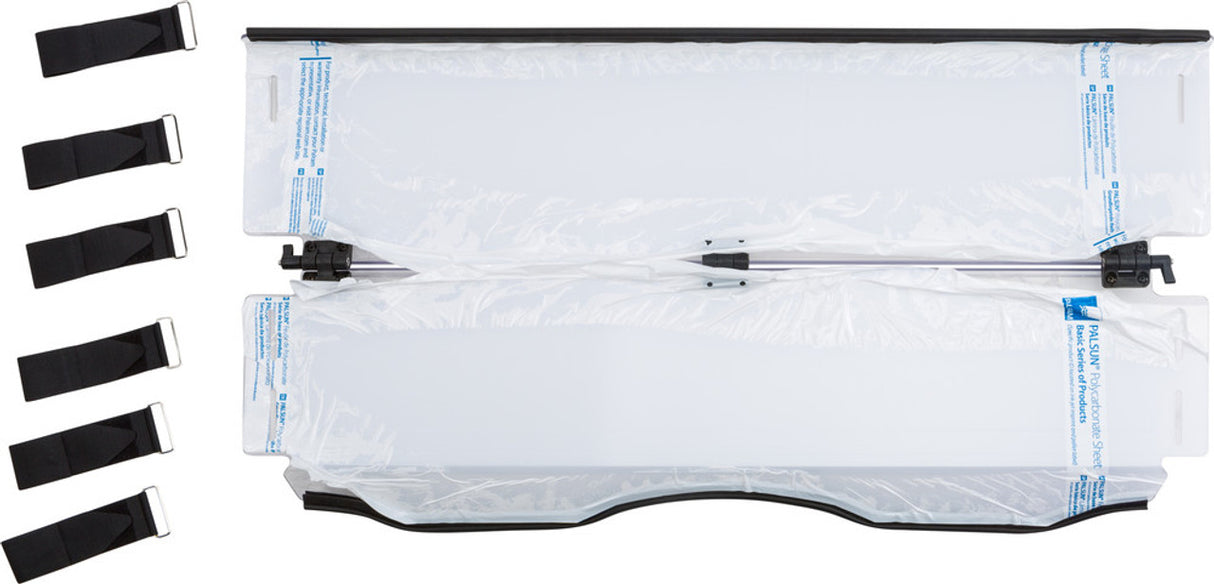 Open Trail Folding Windshield - 63-5136