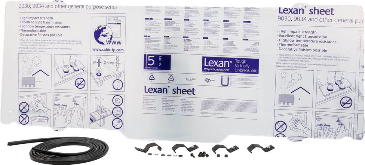 Open Trail Rear Windshield - 457-0153