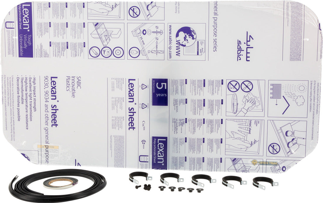 Open Trail Rear Windshield - 457-0154