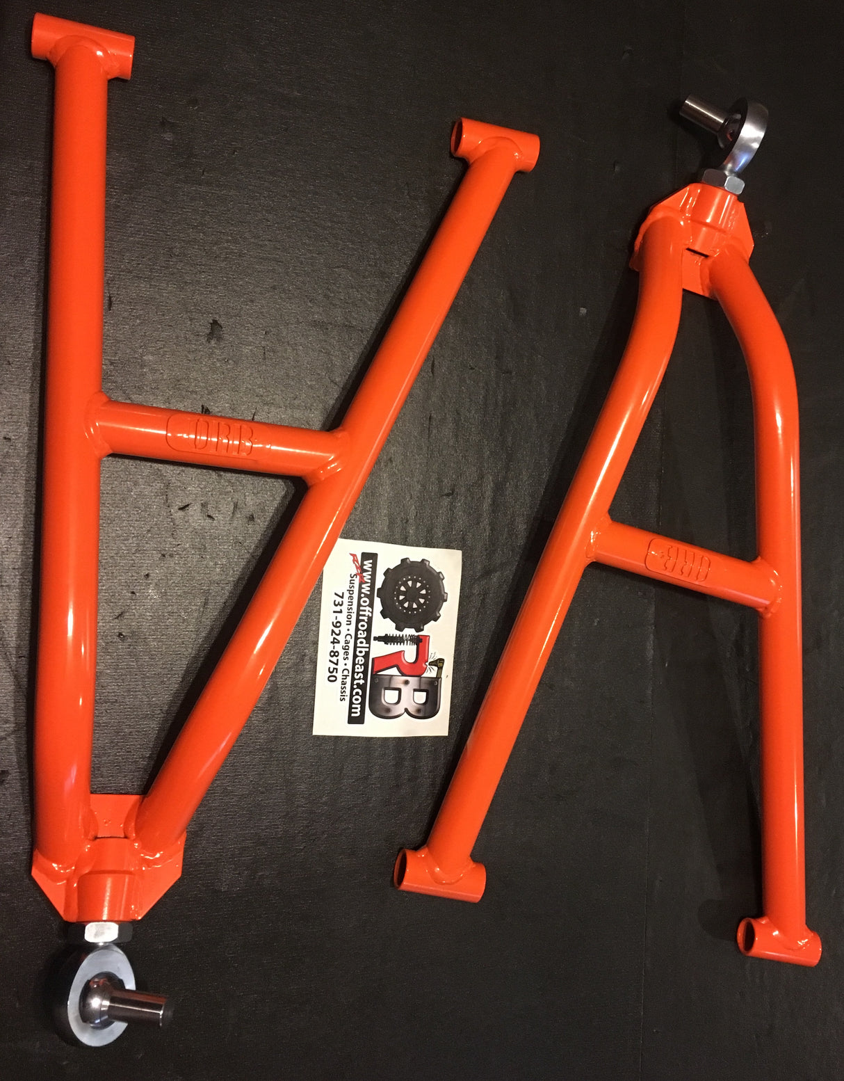 ORB Polaris RZR XP 1000 Arched Heim Lower A-Arms