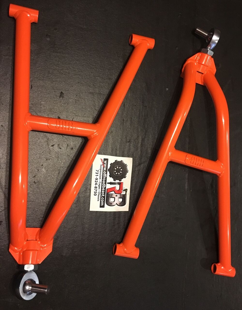 ORB Polaris RZR XP Turbo Arched Heim Lower A-Arms