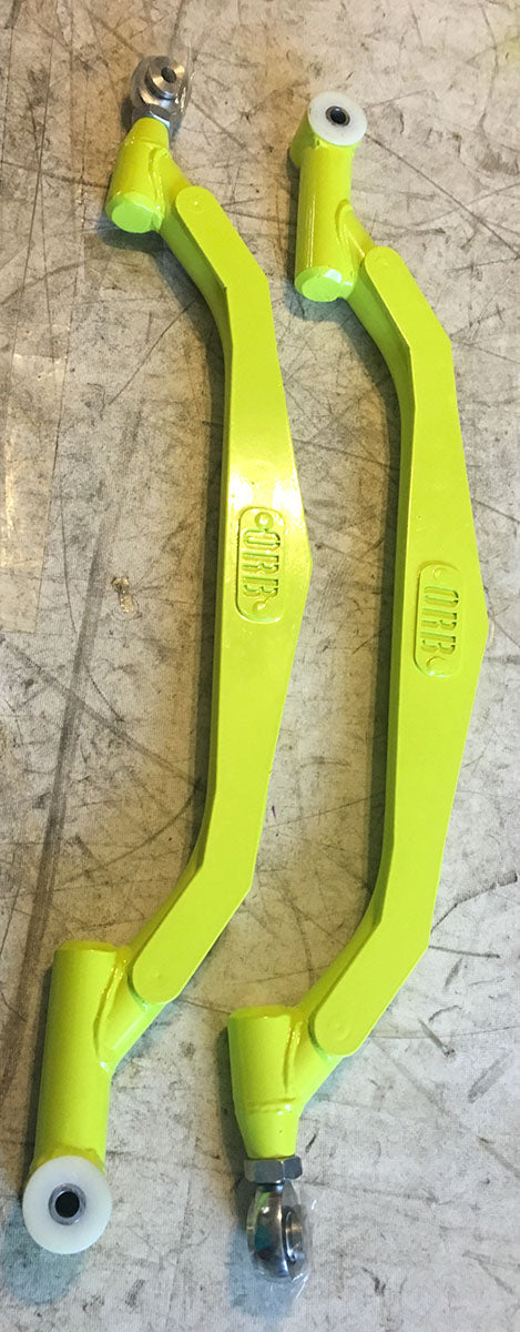 ORB Polaris RZR XP Turbo Bushing Radius Rods Set (Polaris Style Bumper)