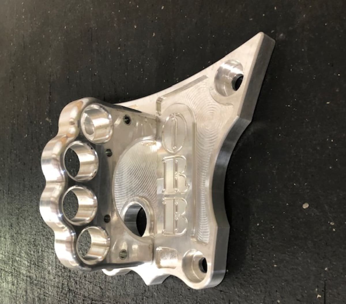 ORB Polaris RZR XP Turbo S Plate/Pull Plate Billet Radius