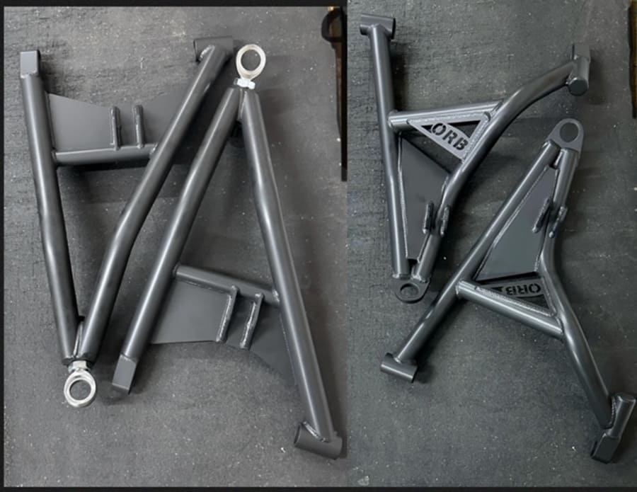 ORB Polaris RZR Xpedition 2″ Forward Arched Ball Joint Set