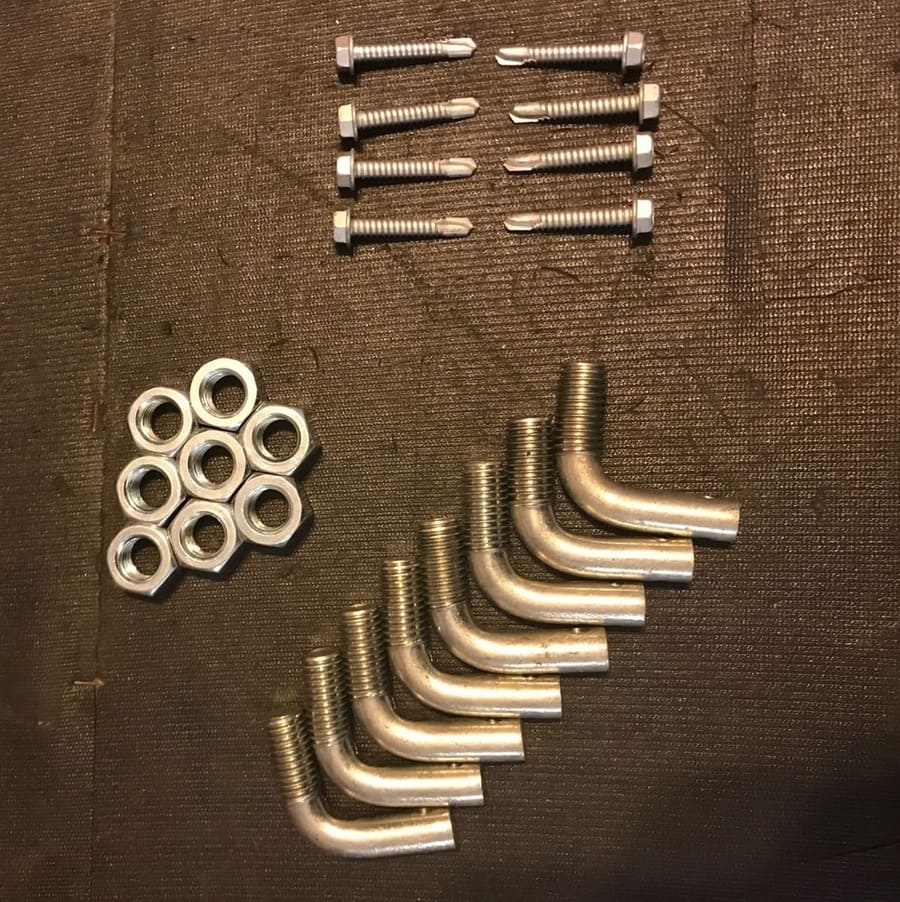 ORB Tree Kicker 4 Seater L Bolt Kit