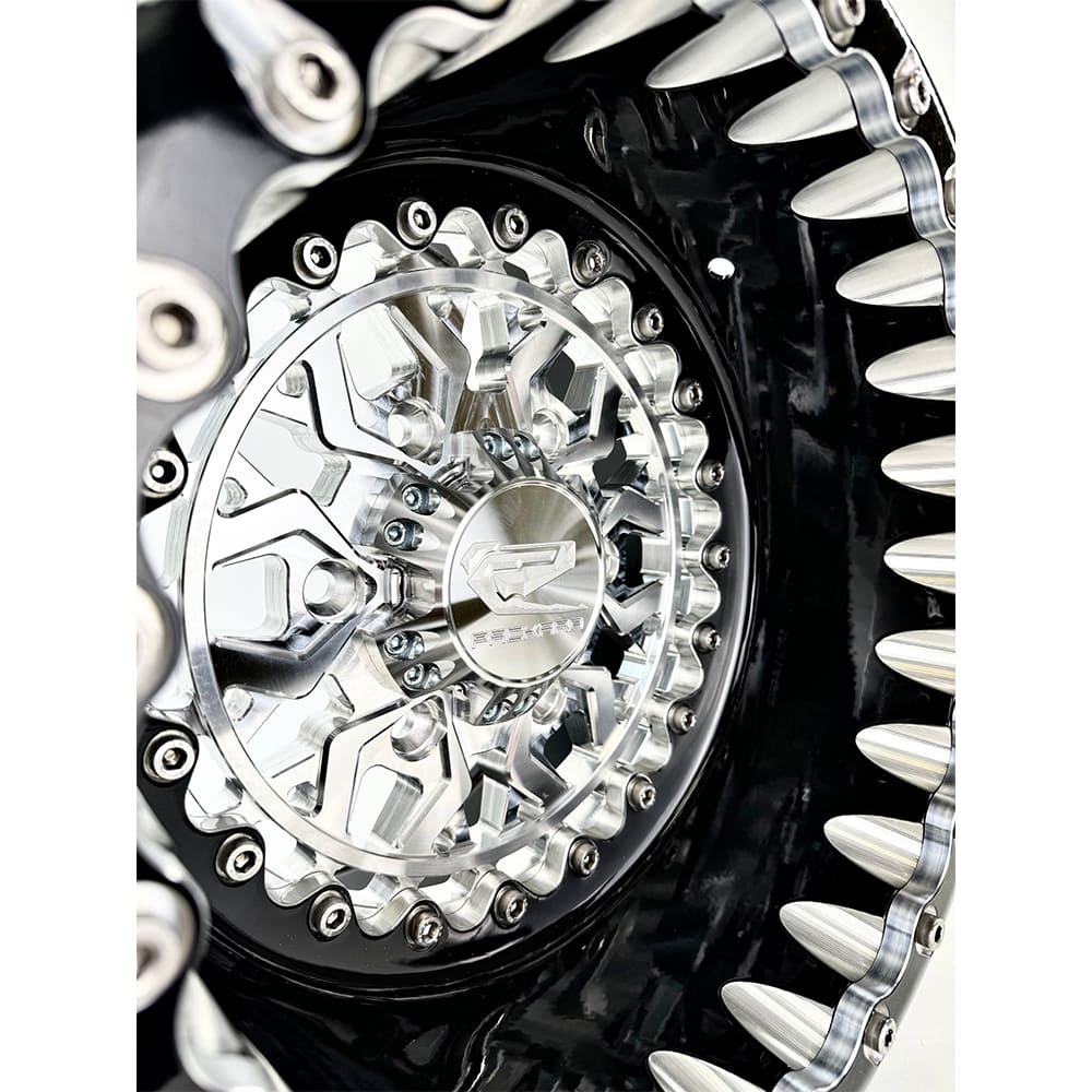 Packard Performance Apollo FF Forged Beadlock Wheel (6 Lug) - Silver