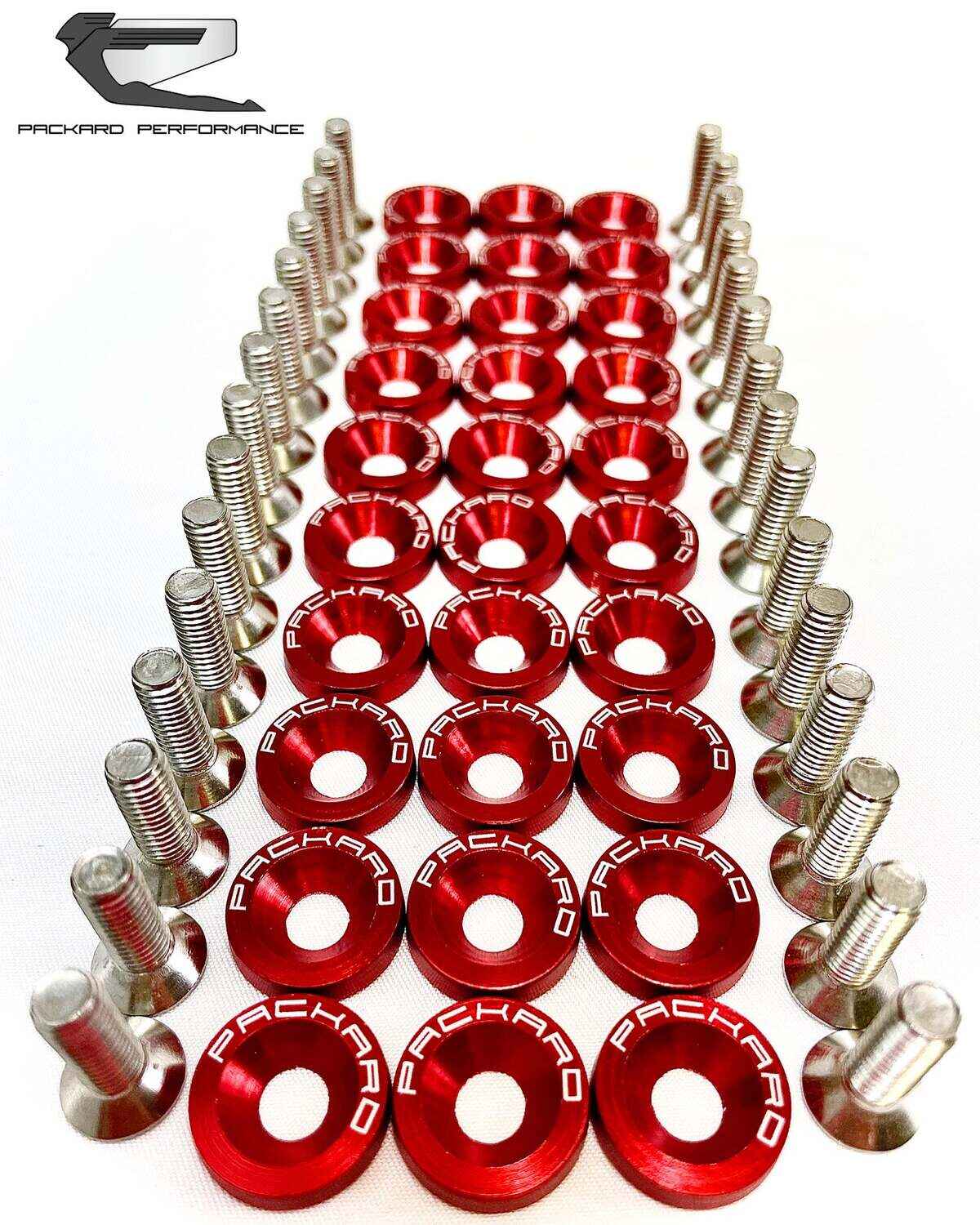 Packard Performance Billet Fender Washers - 30Pcs