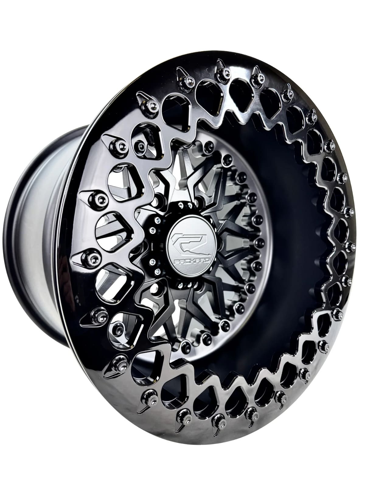 Packard Performance Can-Am Maverick R Midnight Series Impact Forged Beadlock Wheel