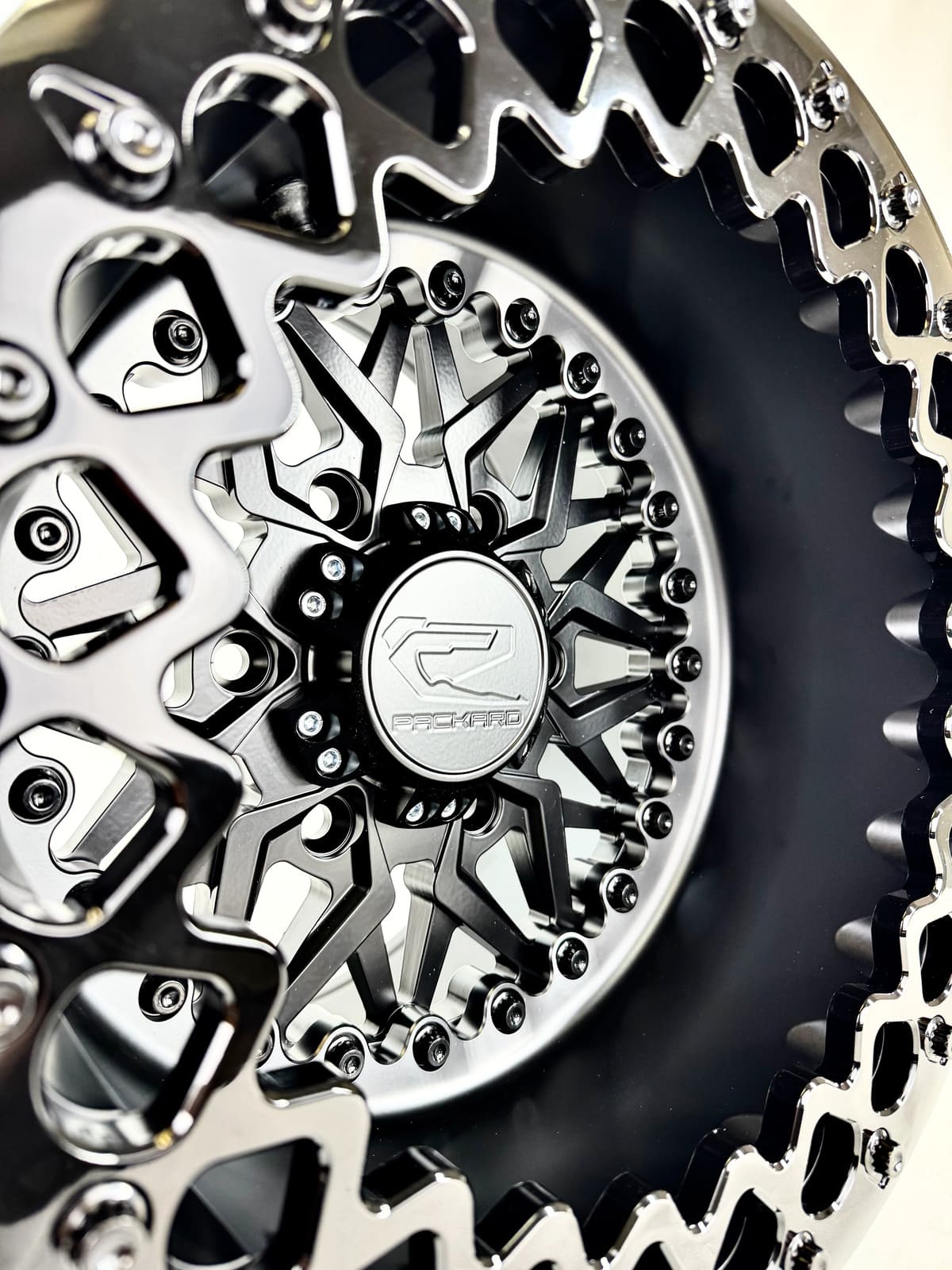 Packard Performance Can-Am Maverick R Midnight Series Impact Forged Beadlock Wheel