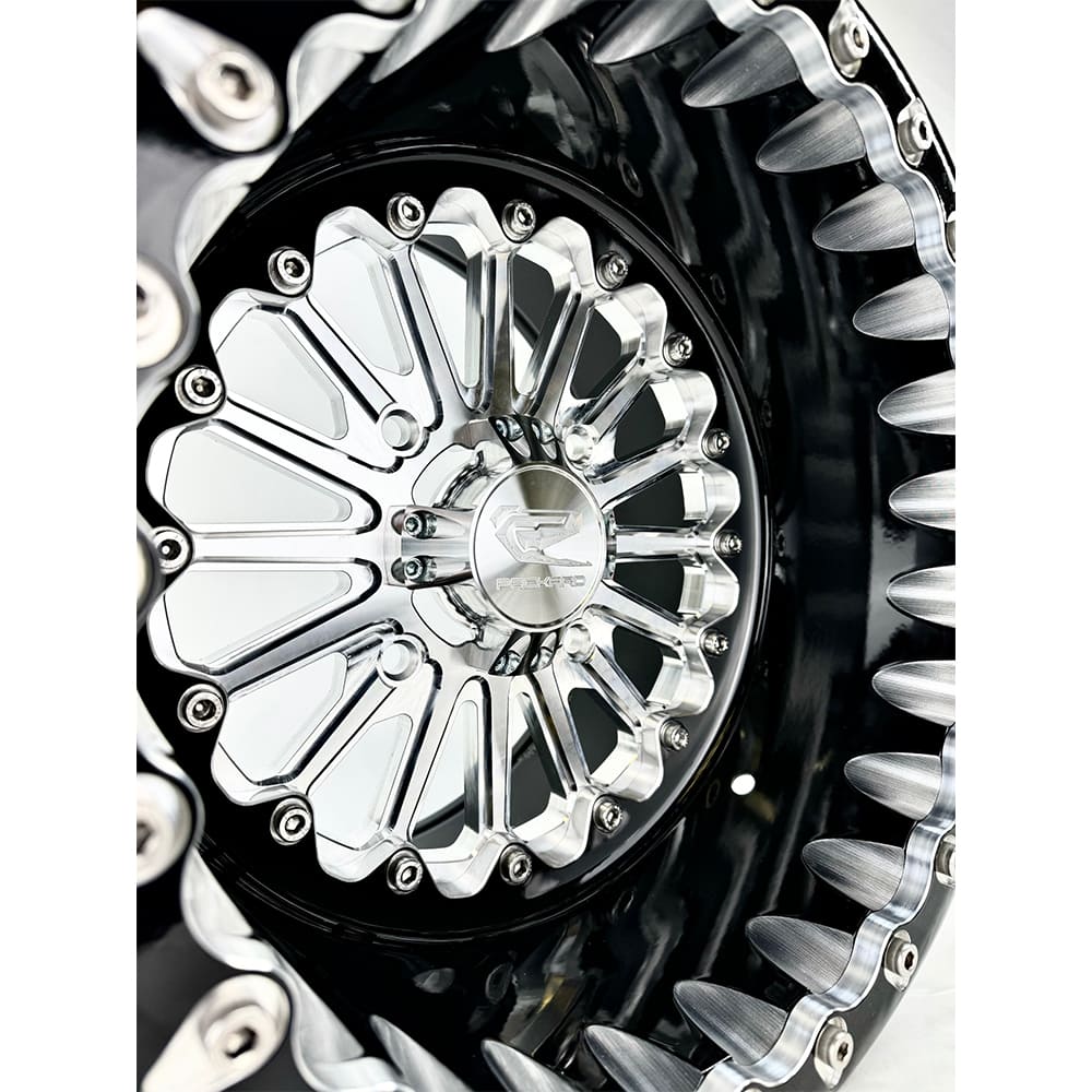 Packard Performance Element FF Forged Silver Beadlock Wheel