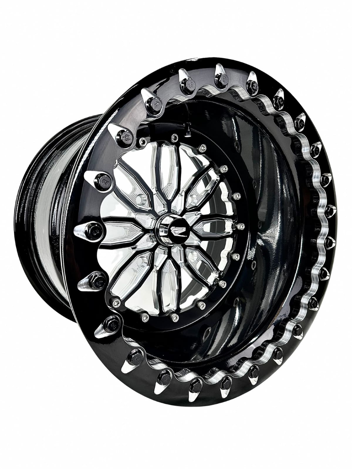 Packard Performance Icon - Beadlock - Gloss Black by Ultra-Light