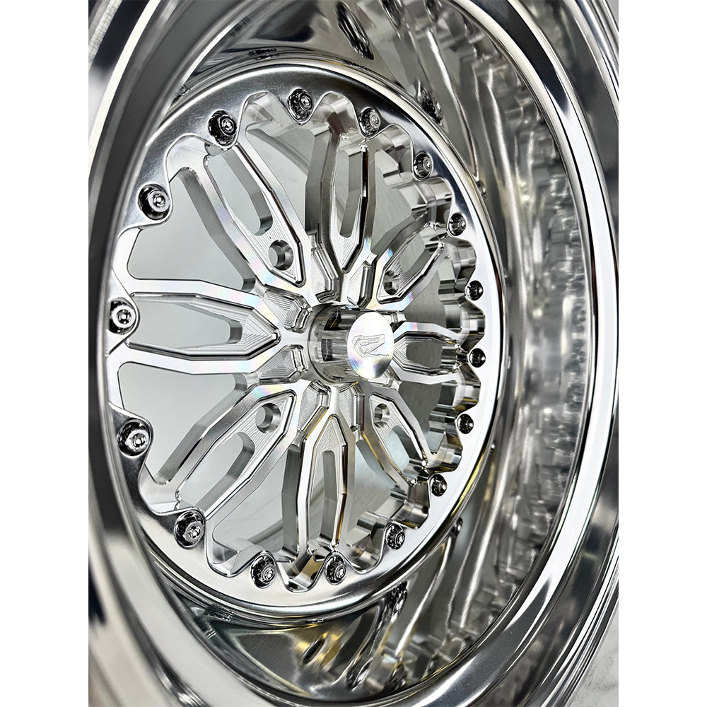 Packard Performance Icon FF Forged Polished Wheel - Silver