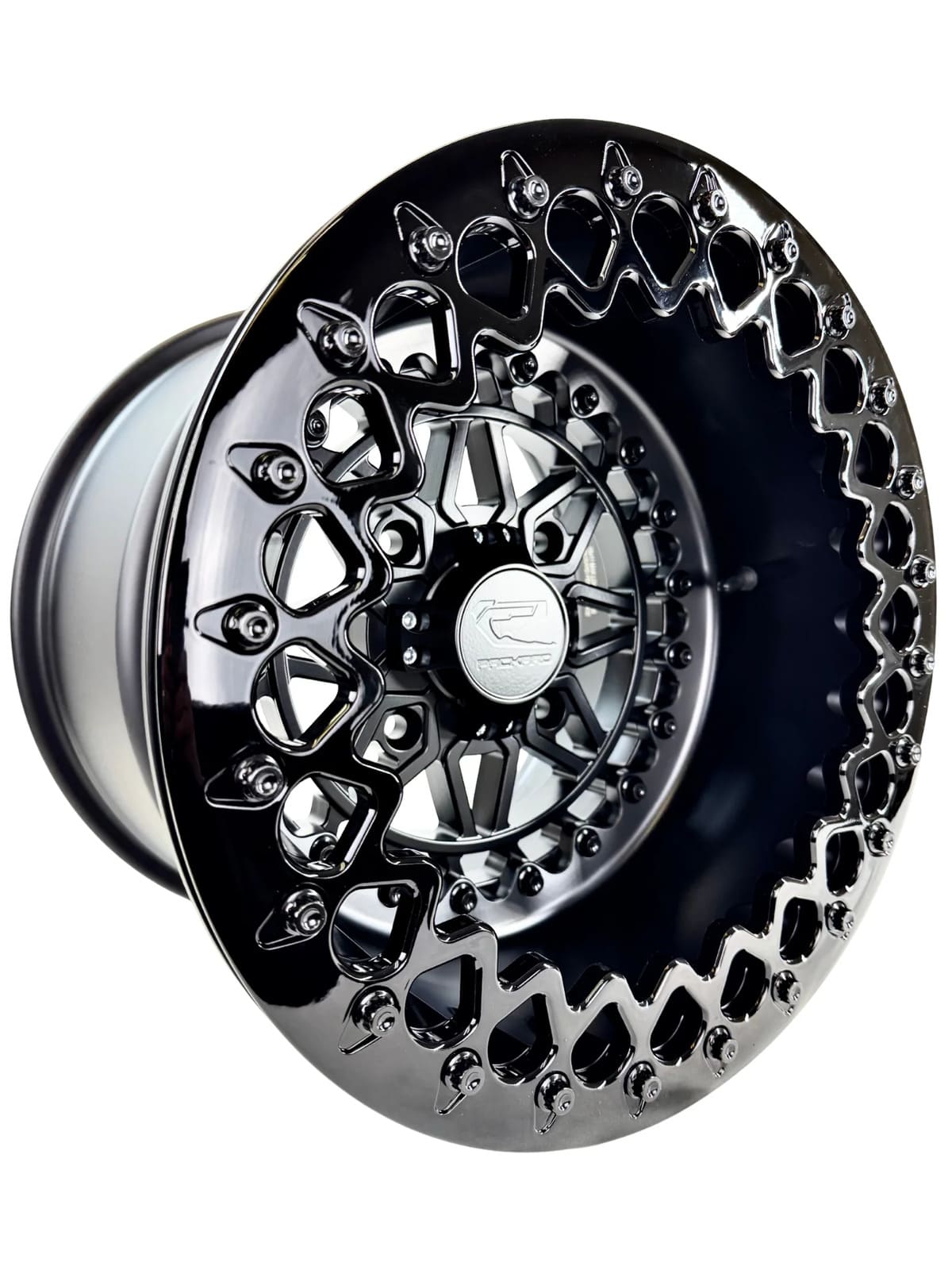 Packard Performance Midnight Series Apollo Forged Beadlock Wheel