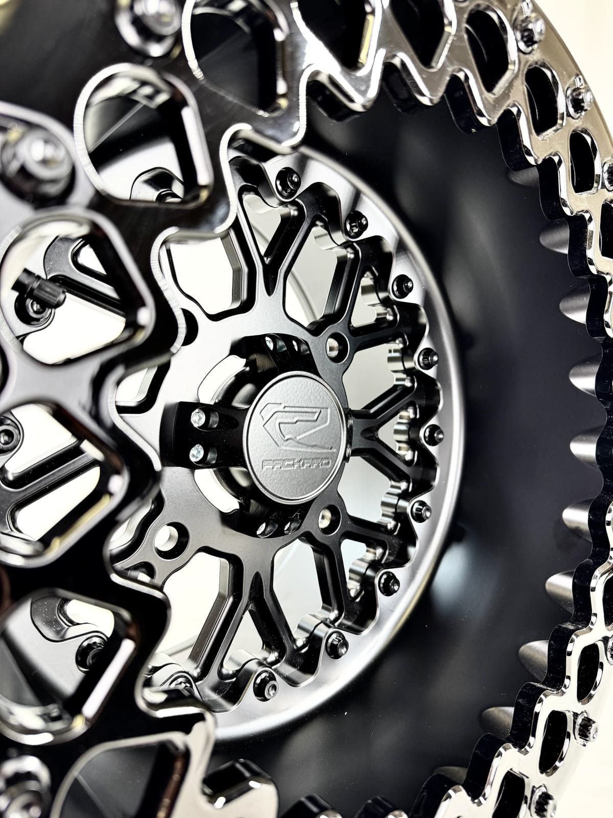 Packard Performance Midnight Series Wishbone Forged Beadlock Wheel