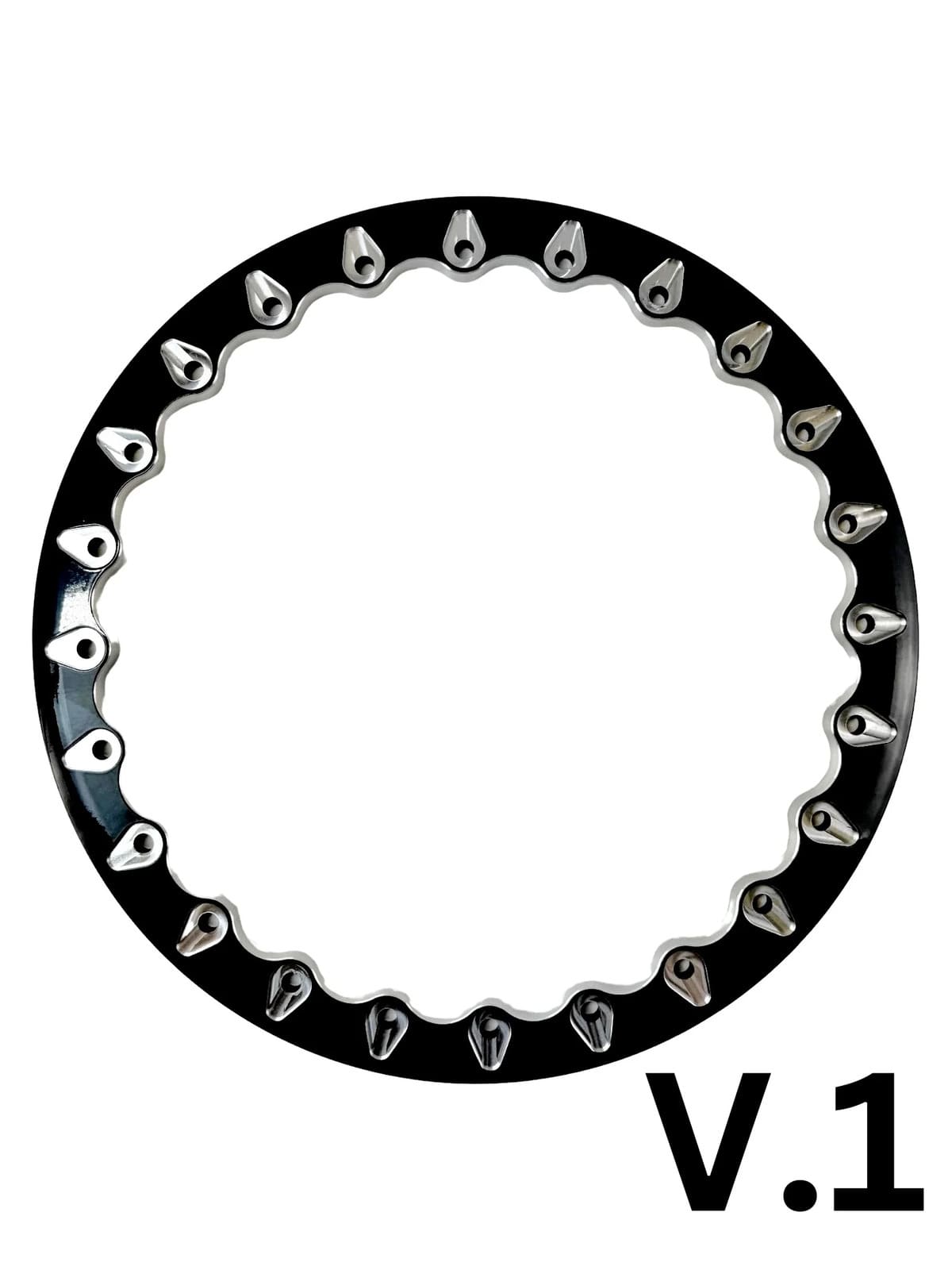 Packard Performance Midnight Series Wishbone Forged Beadlock Wheel