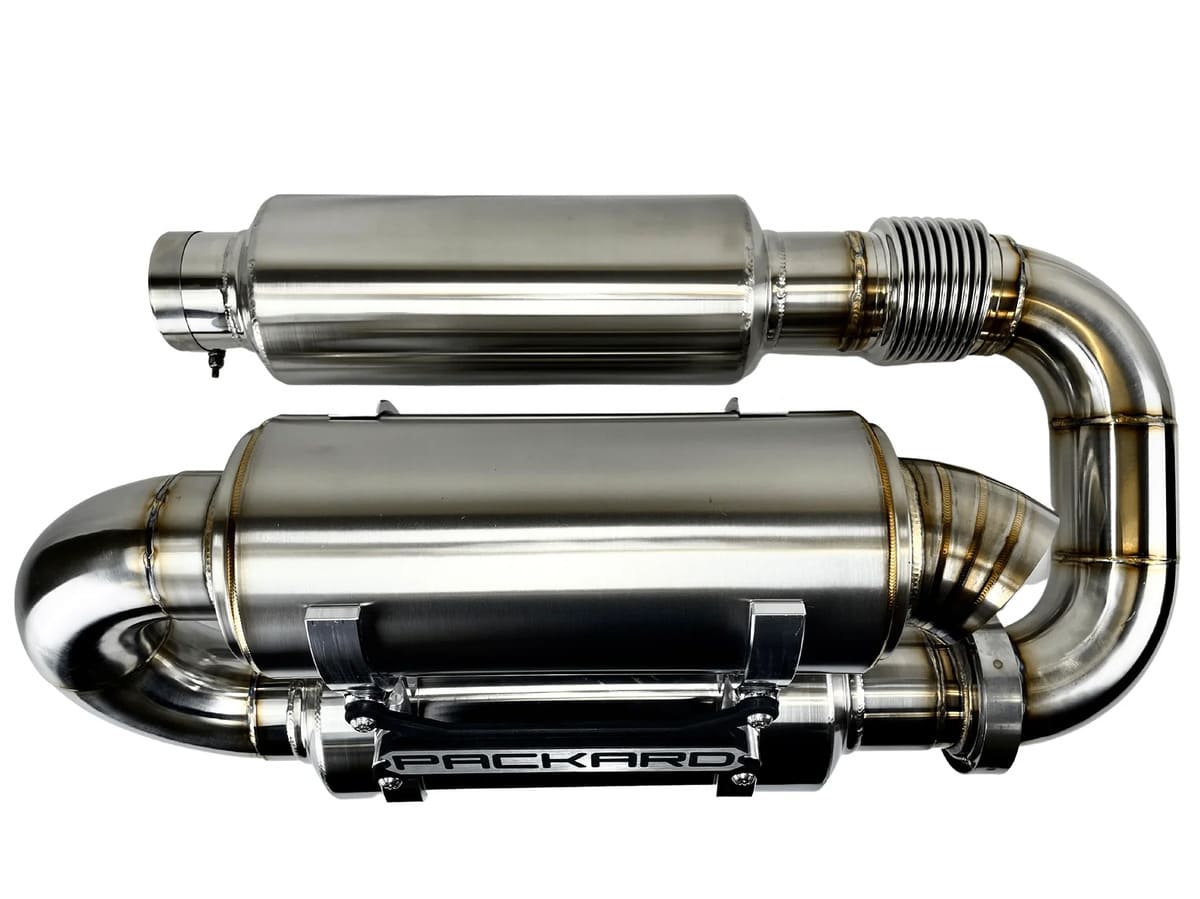 Packard Performance Polaris RZR Pro R 3" Slip on Exhaust