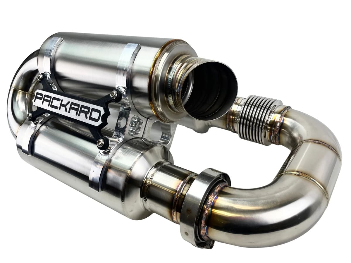 Packard Performance Polaris RZR Pro R 3" Slip on Exhaust