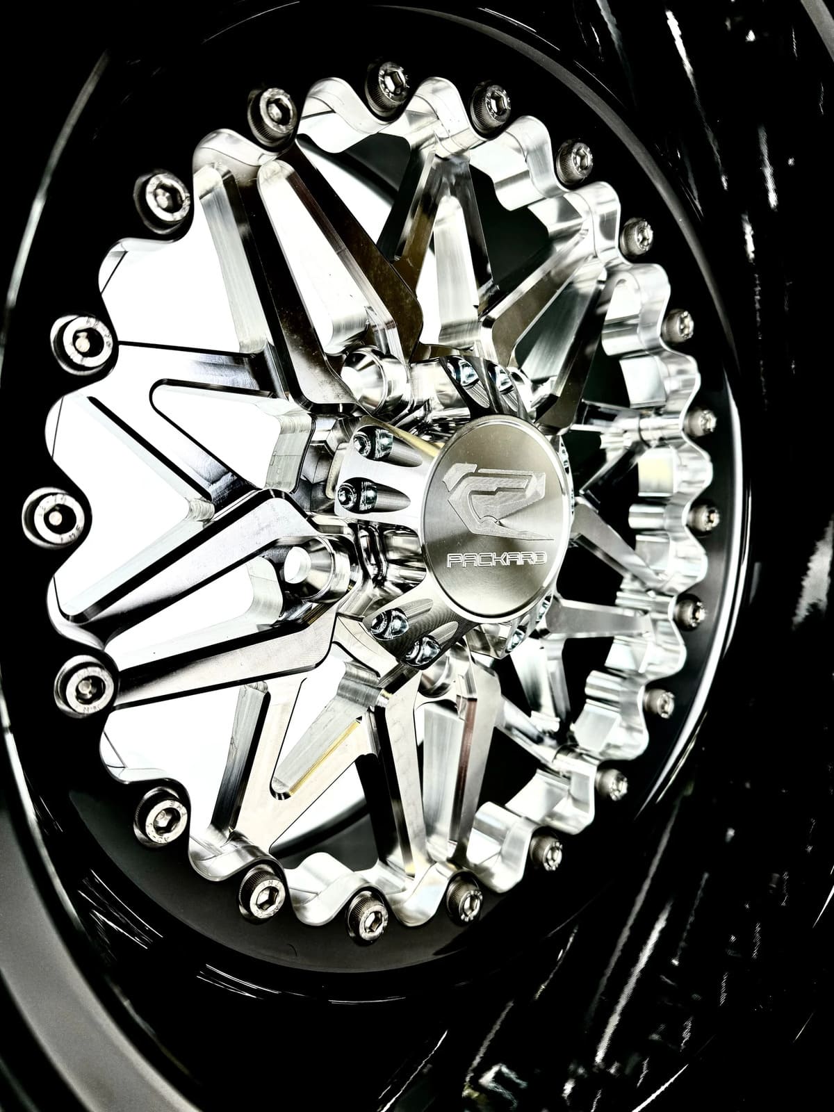 Packard Performance Polaris RZR Pro R FF Silver 5X4.5 Impact 2.0