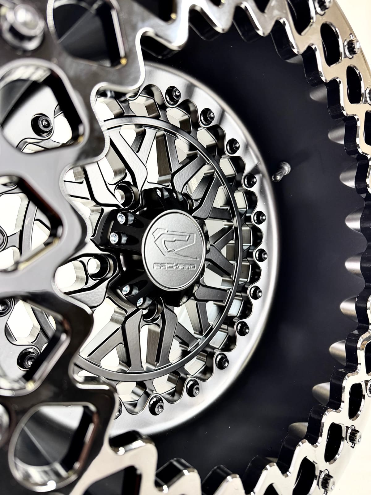 Packard Performance Polaris RZR Pro R Midnight Series Apollo Forged Beadlock Wheel