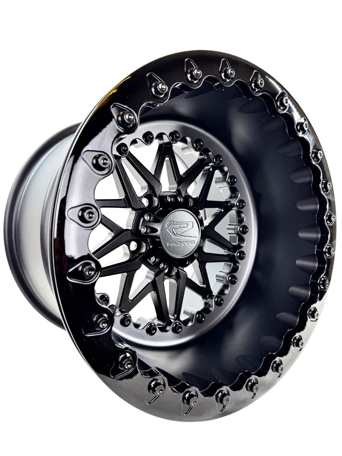 Packard Performance Polaris RZR Pro R Midnight Series Impact Forged Beadlock Wheel