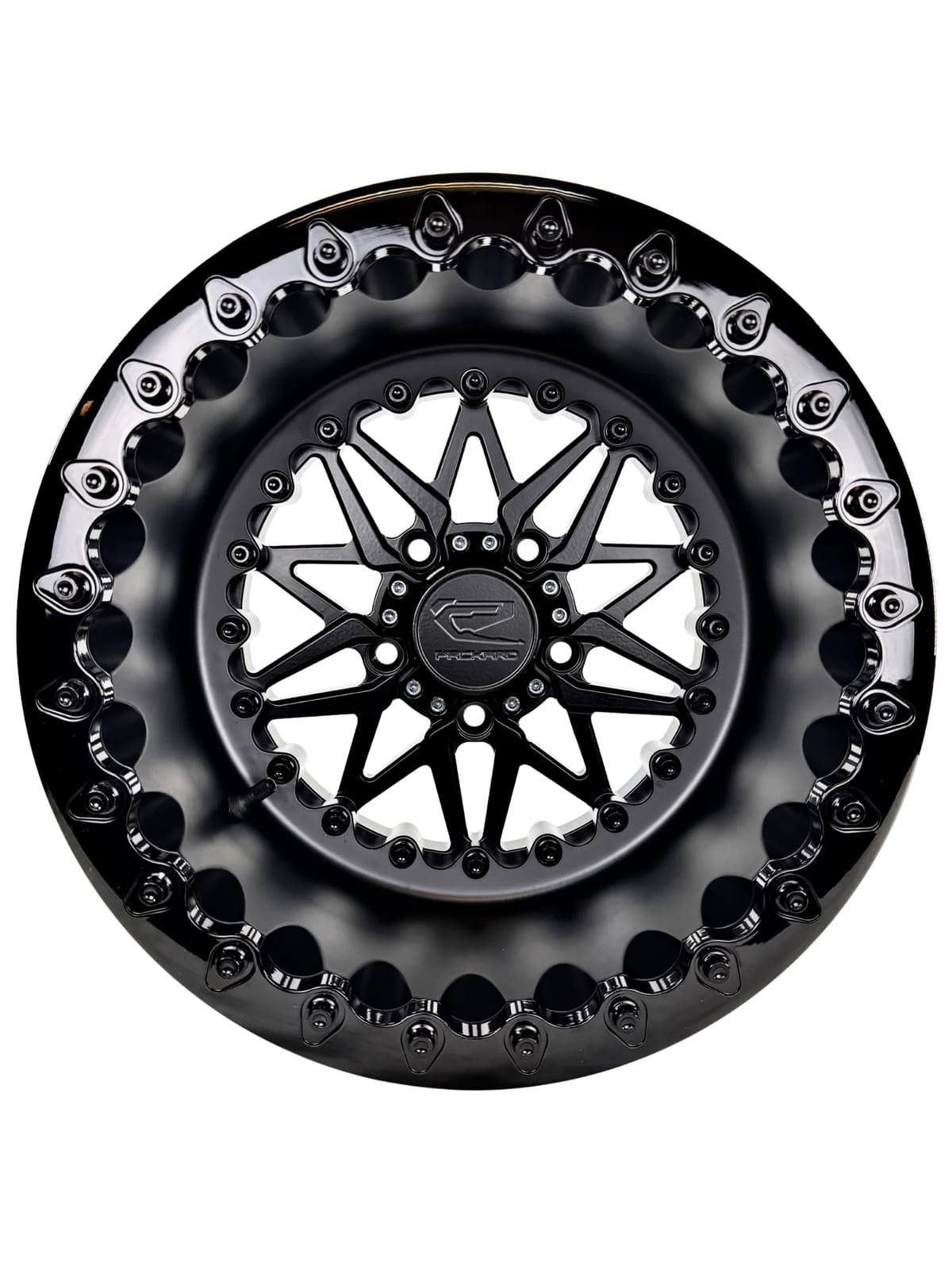 Packard Performance Polaris RZR Pro R Midnight Series Impact Forged Beadlock Wheel