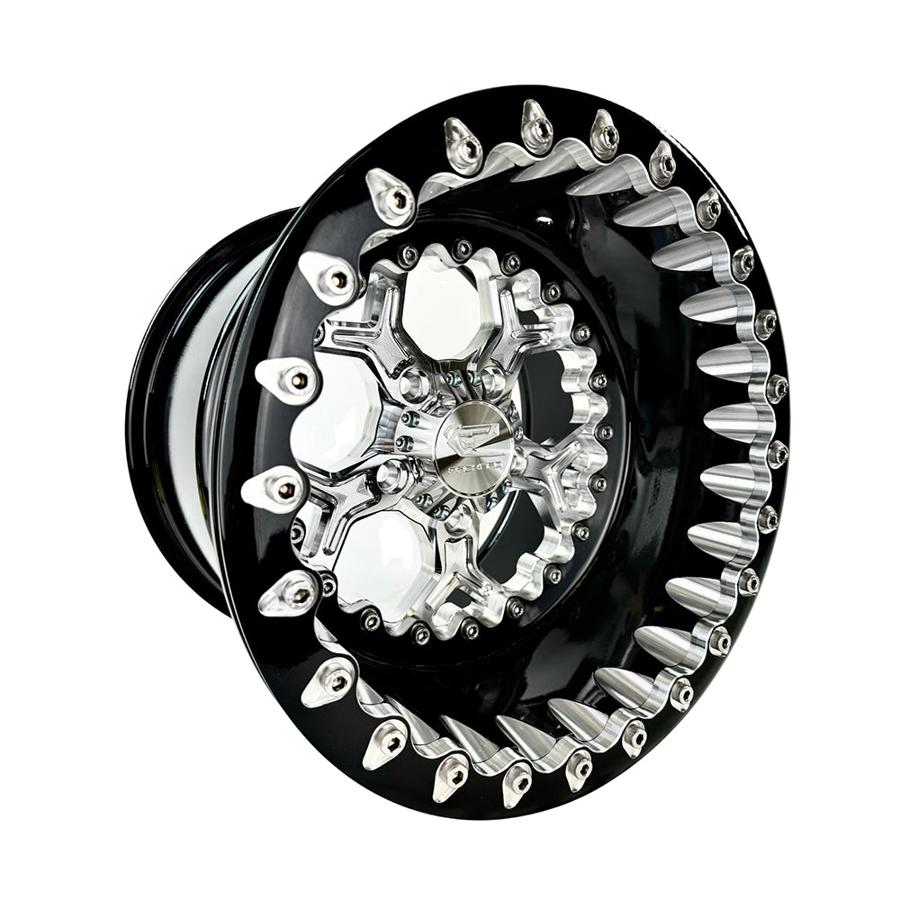 Packard Performance Pro 5 FF Forged Beadlock Wheel - Silver