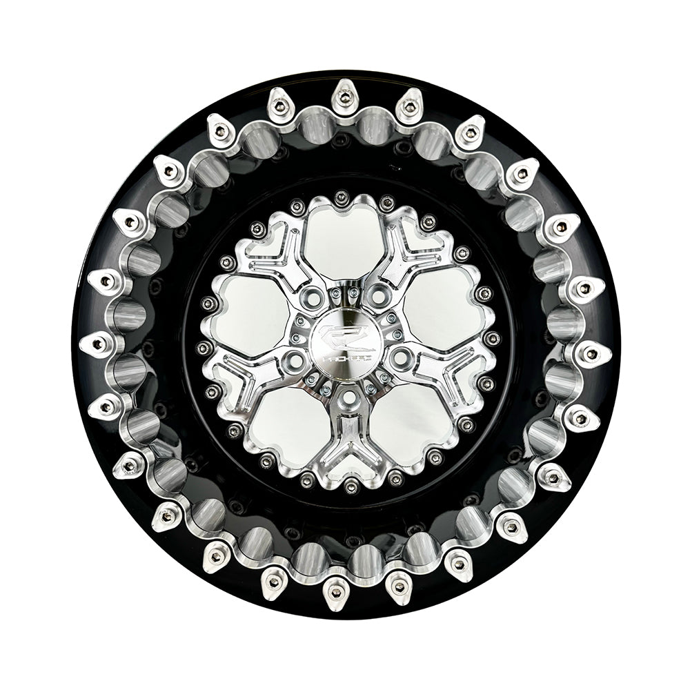 Packard Performance Pro 5 FF Forged Beadlock Wheel - Silver