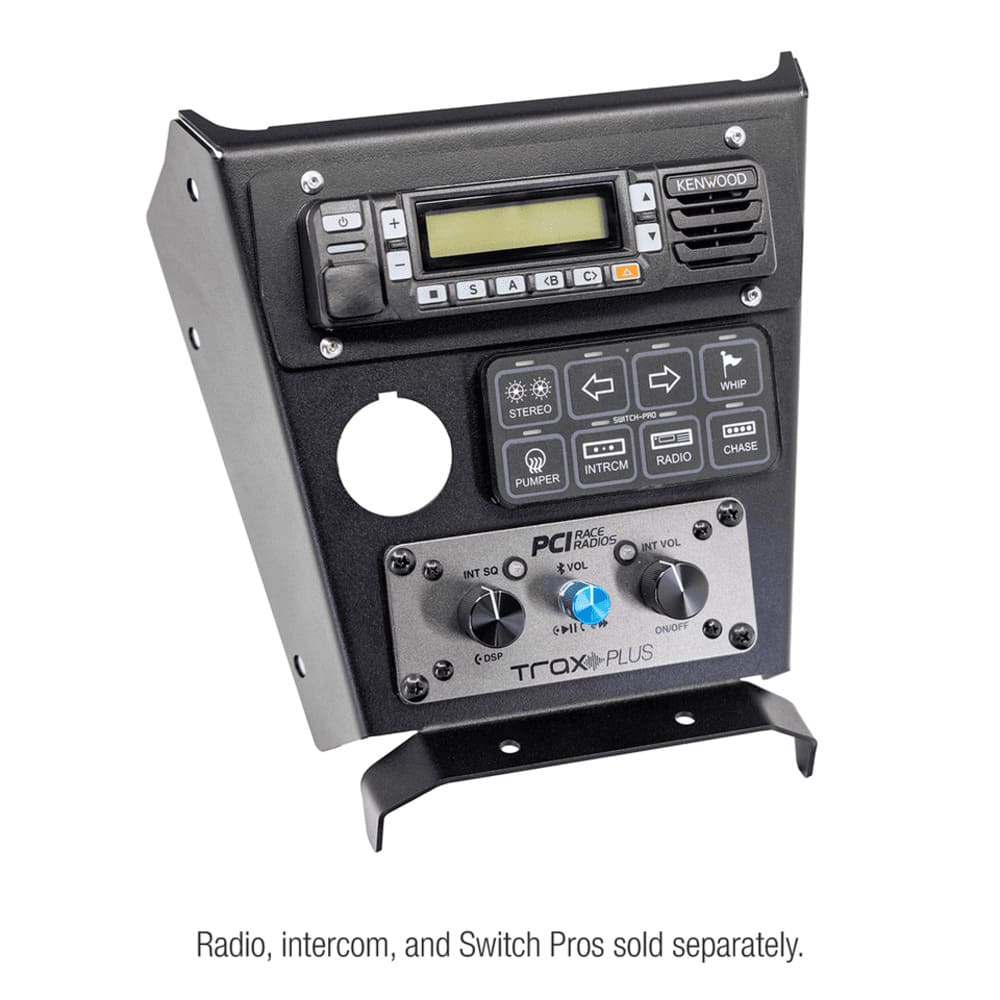 PCI Race Radios '17+ Can-Am Maverick X3 Pillar Replacement Bracket with Side Panels