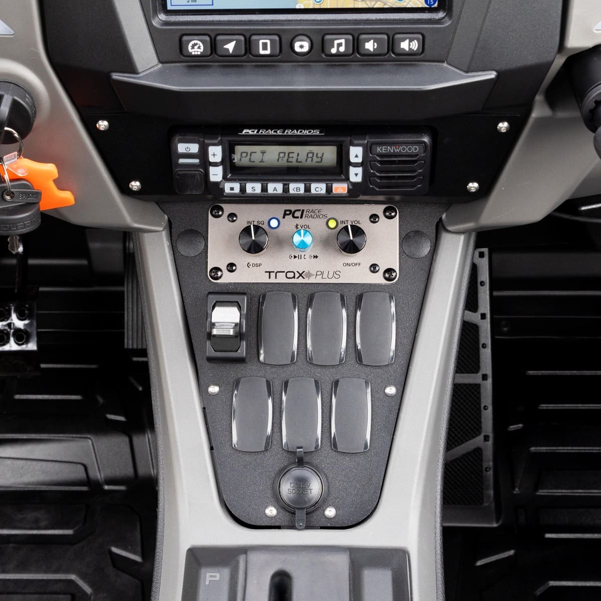 PCI Race Radios '25 Polaris RZR Pro R Radio & Intercom Bracket