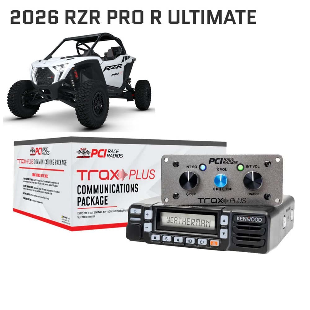 PCI Race Radios '26 Polaris RZR Pro R Ultimate Trax Communications Package