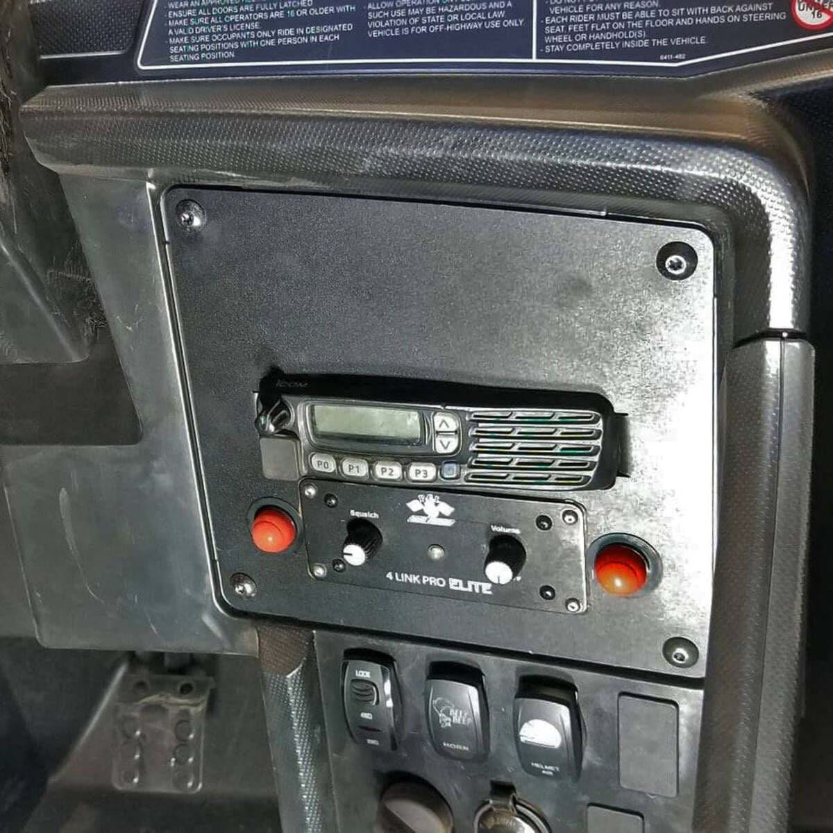 PCI Race Radios Arctic Wildcat XX Radio & Intercom Bracket