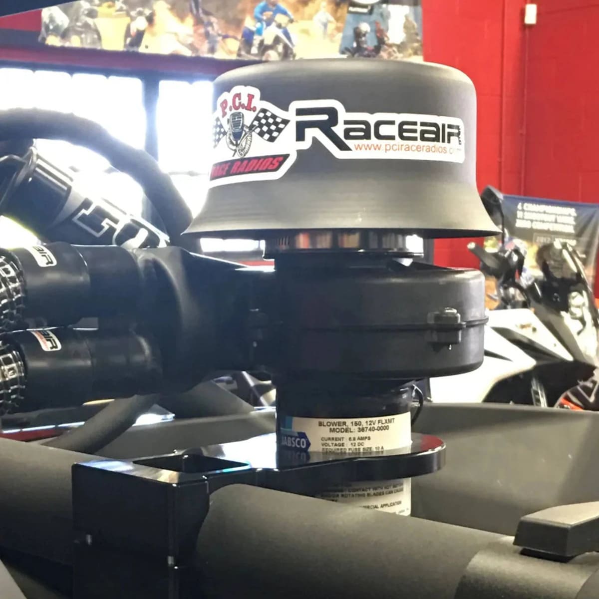 PCI Race Radios Billet Race Air Max & Flow Motor Mount