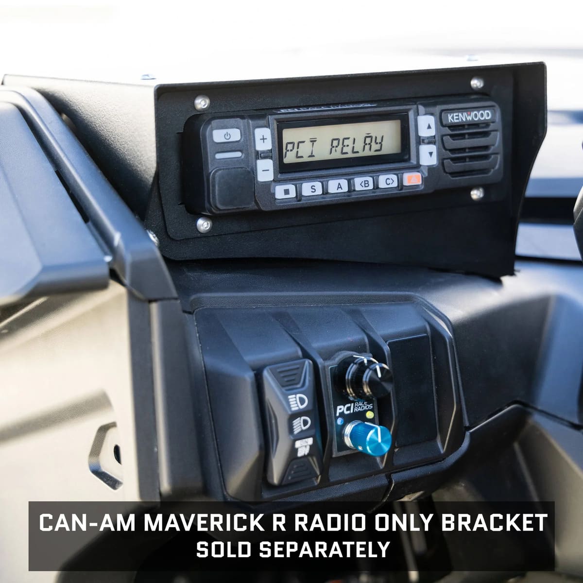 PCI Race Radios Can-Am Maverick R UTV Communications Package