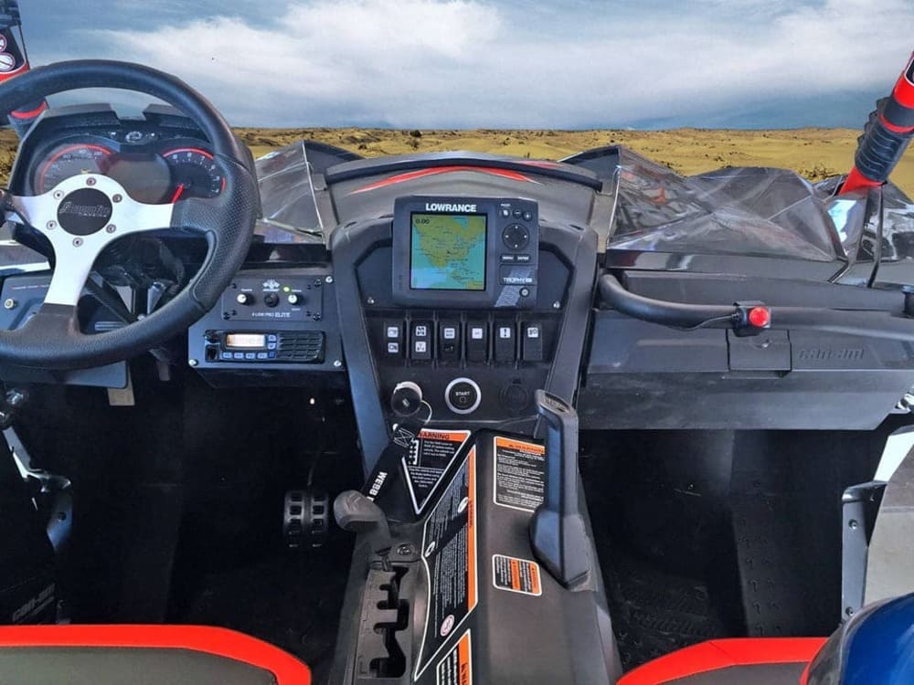 PCI Race Radios Can-Am Maverick Radio Intercom Bracket