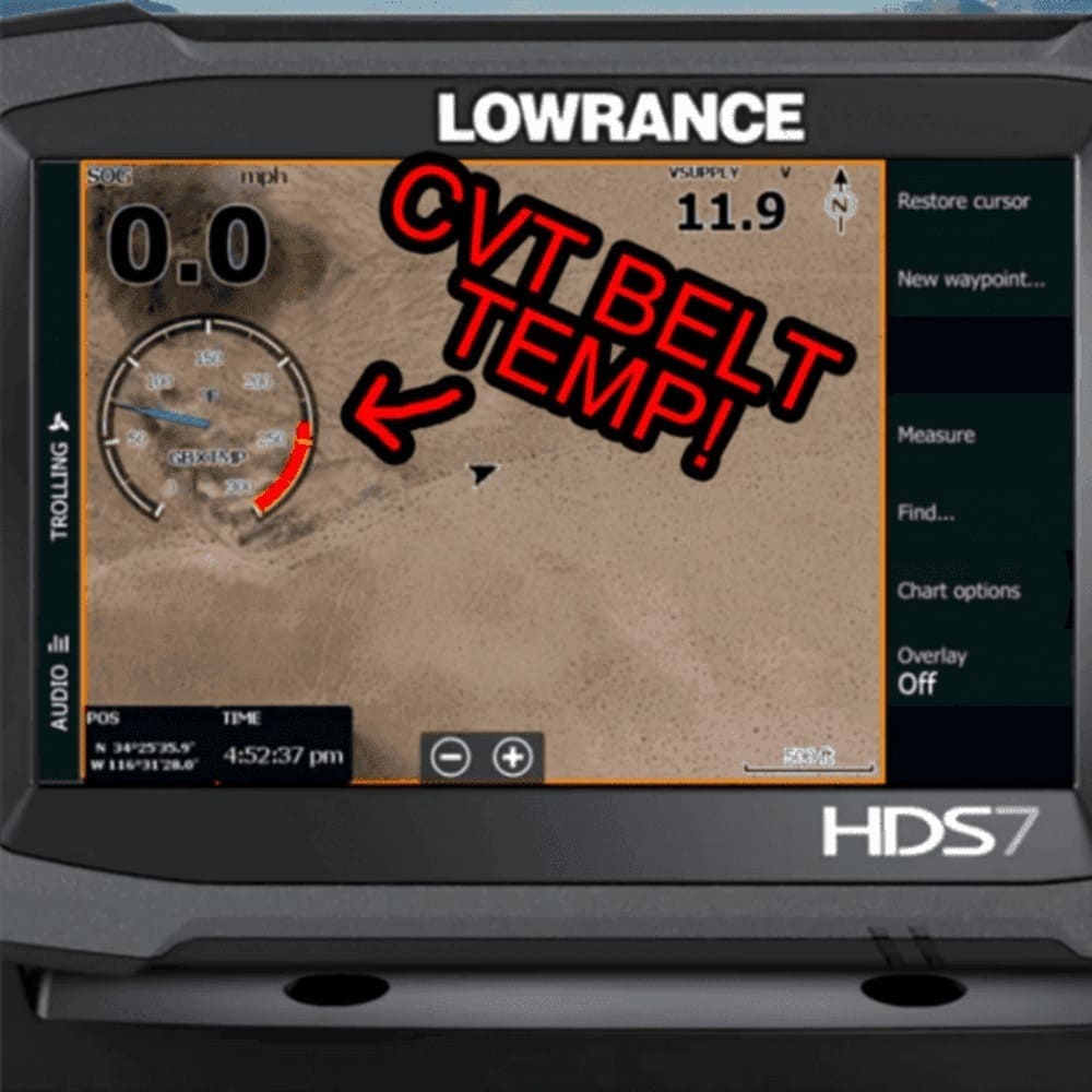 PCI Race Radios GPS Infrared Belt Temperature Gauge Sensor