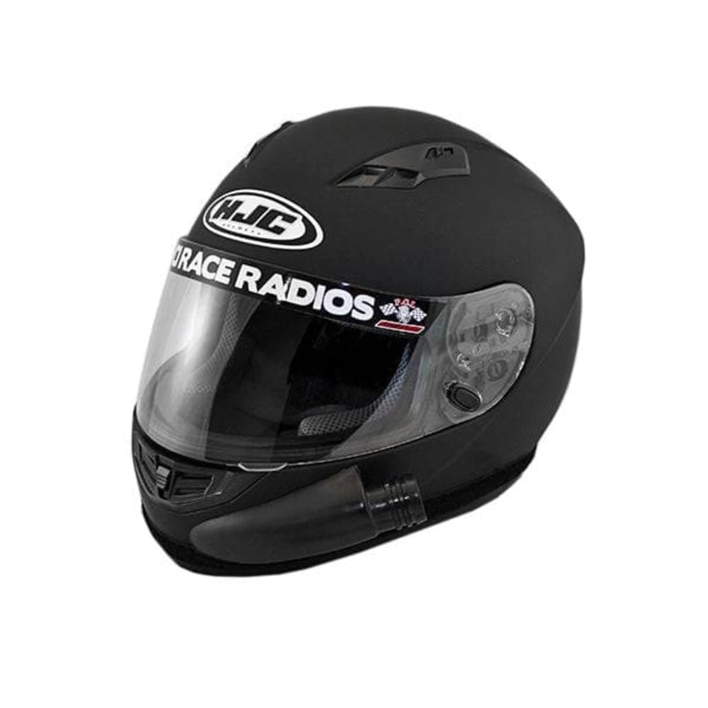 PCI Race Radios HJC CS-R3 DOT X-Small Black Helmet