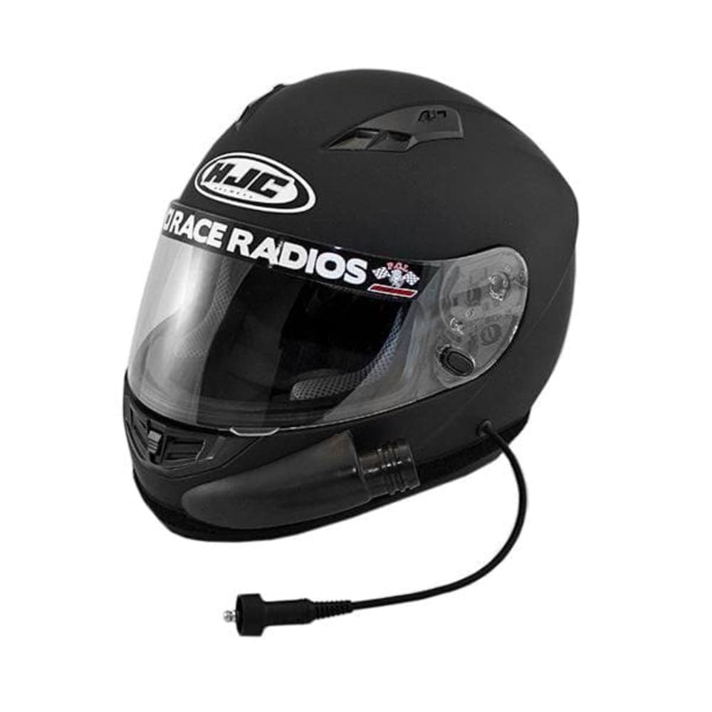 PCI Race Radios HJC CS-R3 DOT X-Small Black Helmet
