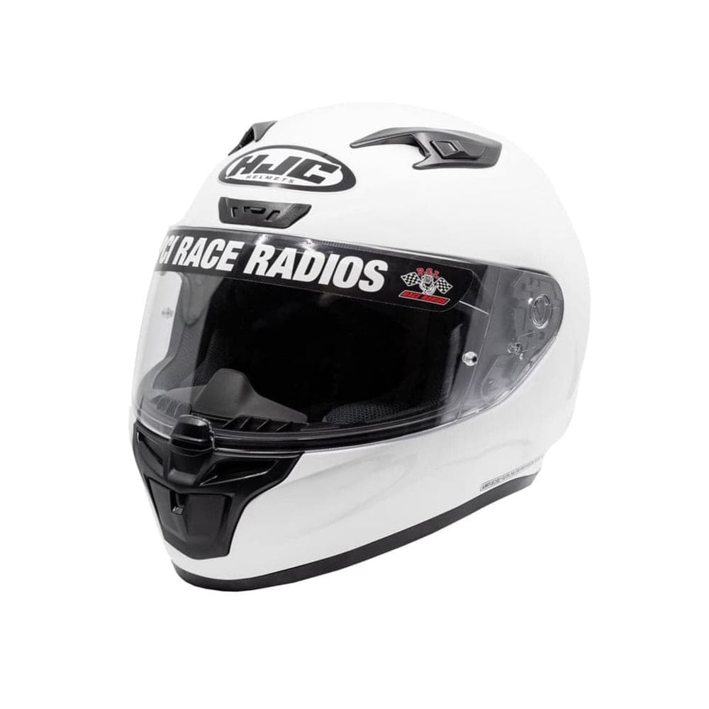 PCI Race Radios HJC i10 DOT Helmet - White