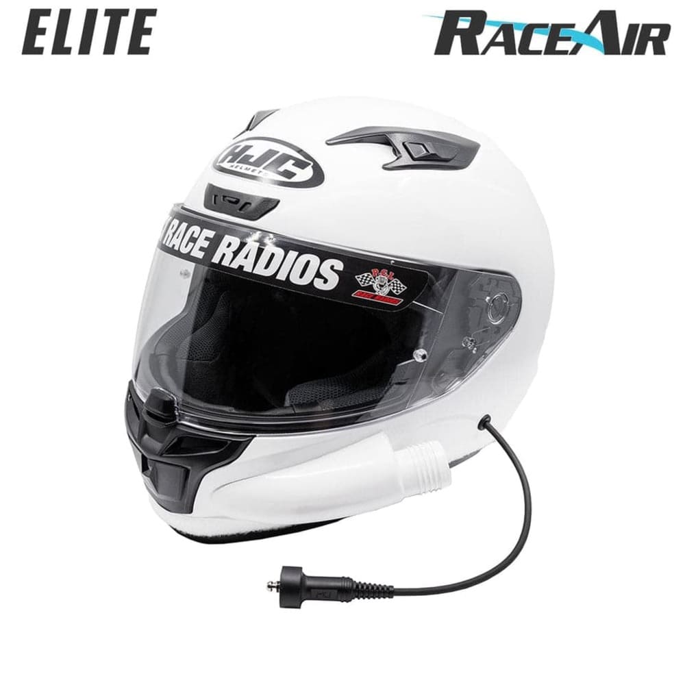 PCI Race Radios HJC i10 DOT Helmet - White