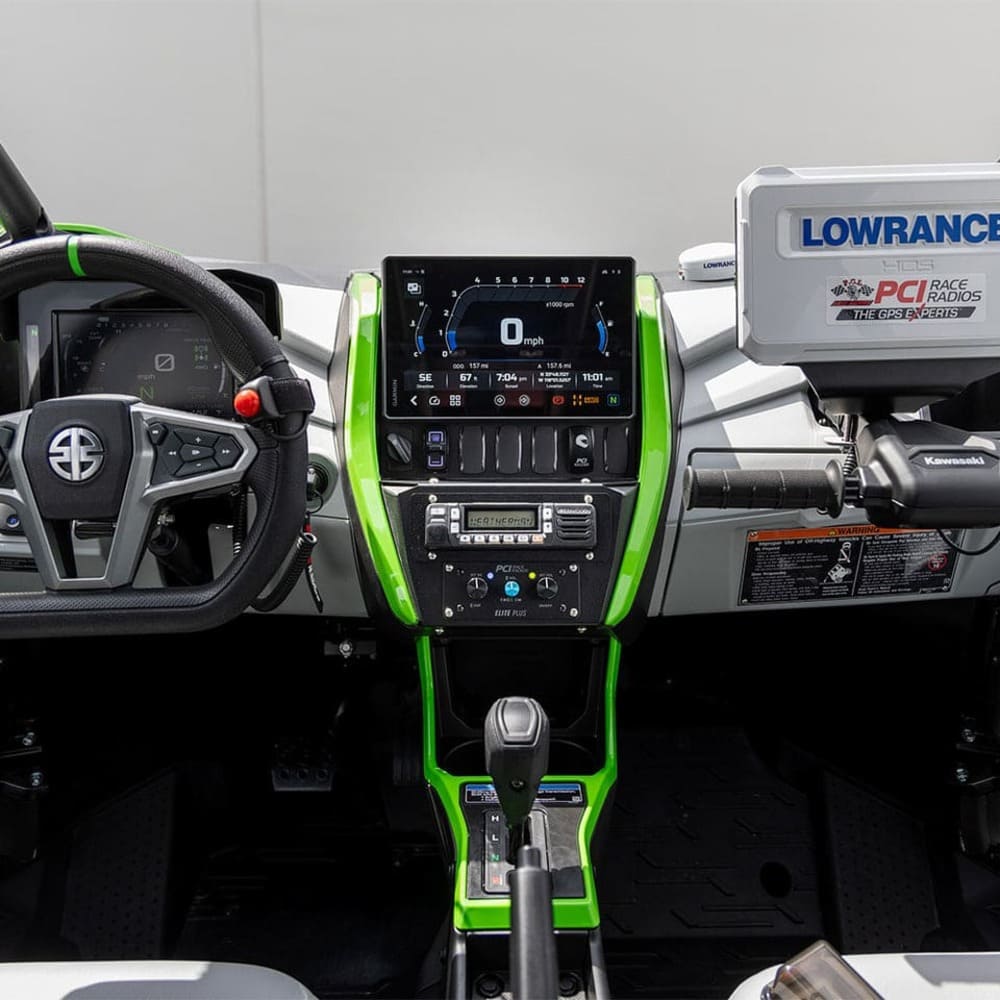 PCI Race Radios Kawasaki Teryx H2 Radio & Intercom Bracket