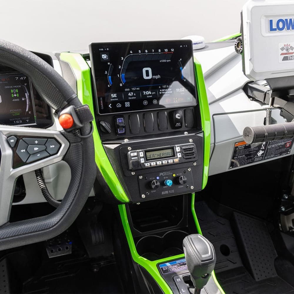 PCI Race Radios Kawasaki Teryx H2 Radio & Intercom Bracket